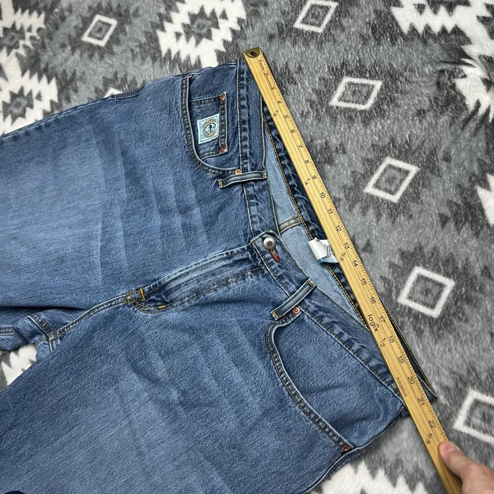 Cinch White Label Mens Blue Jeans Medium Wash Straight Leg Denim 42x32